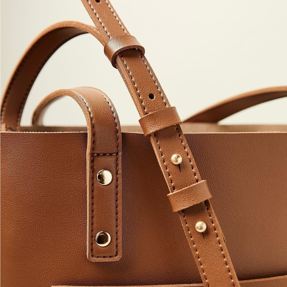 Henny + Lev 2 in 1 Vegan Leather Everyday Tote - Picture 3 of 7